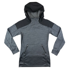 The North Face TKA Glacier Gray Black Hooded Pullover Sweater Jacket Size XS